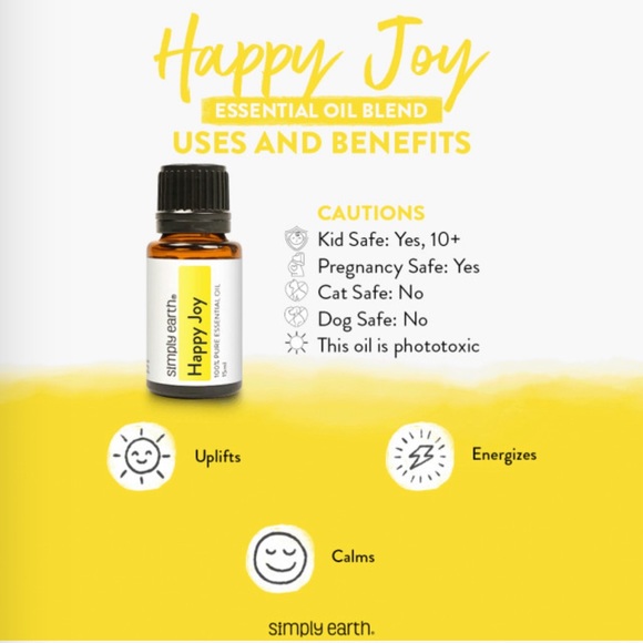 Simply Earth Happy Joy Essential Oil Blend - Picture 3 of 9